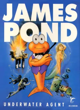 James Pond - Underwater Agent box cover front